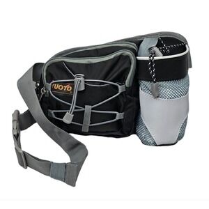 YUOTO Outdoor Fanny Pack with Water Bottle Holder for Walking Hiking Hydratio...